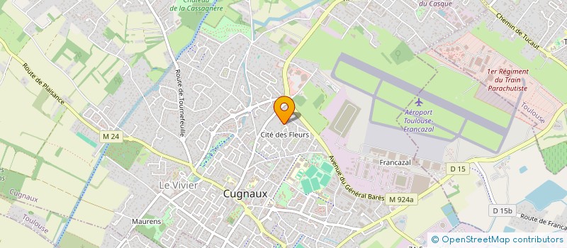 localisation de l'entreprise VONG PATRIMOINE  CUGNAUX