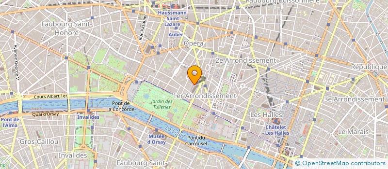 localisation de l'entreprise VONTEL à PARIS