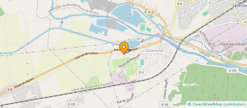 localisation de l'entreprise VOODOO PRODUCTIONS  VALENTINE