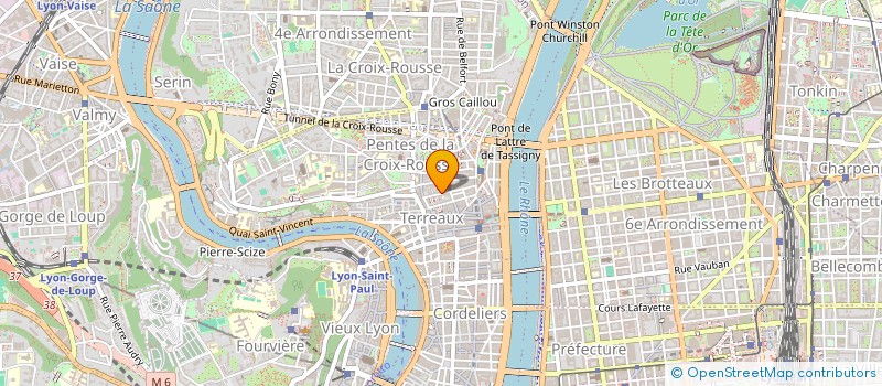 localisation de l'entreprise VOPGB à LYON