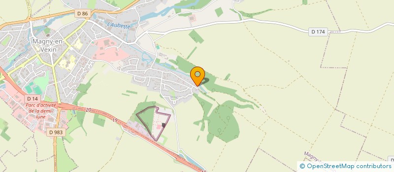 localisation de l'entreprise VOPIMMO  MAGNY-EN-VEXIN