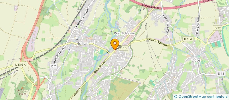 localisation de l'entreprise VORLY à JUILLAN
