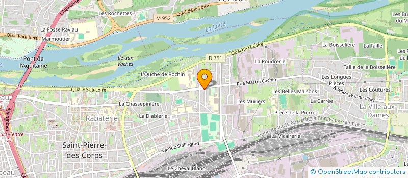 localisation de l'entreprise VORONWE  SAINT-PIERRE-DES-CORPS