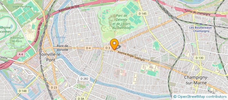 localisation de l'entreprise VOROSAN CONCEPT ET RENOVATION à CHAMPIGNY-SUR-MARNE