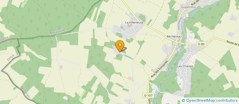 localisation de l'entreprise VORTEX  HERMERAY