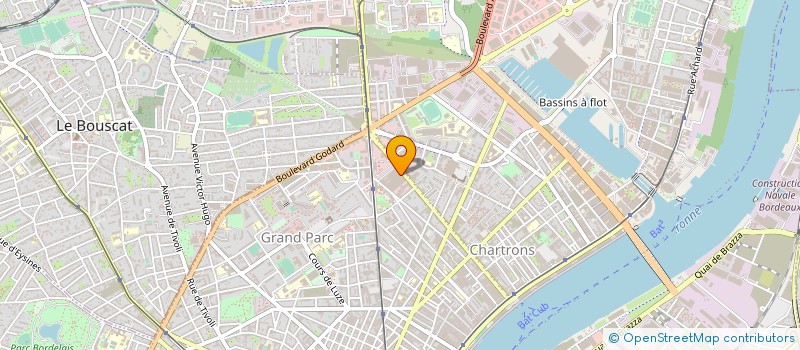 localisation de l'entreprise VORTEX DEVELOPPEMENT à BORDEAUX