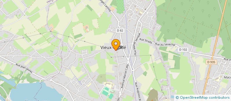 localisation de l'entreprise VORTEX FIGHT  VIEUX-CONDE