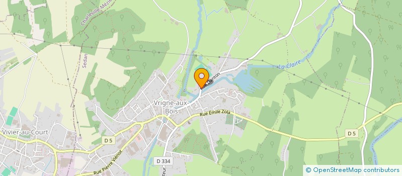 localisation de l'entreprise VORTEX OF END  VRIGNE AUX BOIS