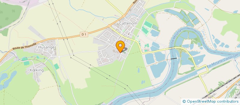 localisation de l'entreprise VORTEX SYSTEM à CATTENOM