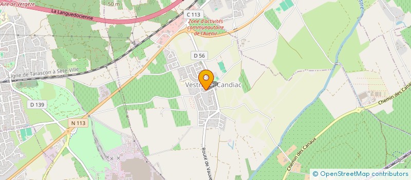 localisation de l'entreprise VORTIMMO  VESTRIC-ET-CANDIAC