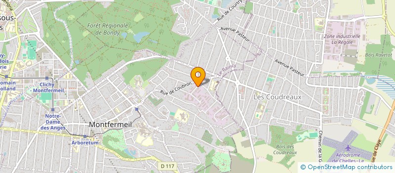 localisation de l'entreprise VORTIS INVESTISSEMENT  MONTFERMEIL