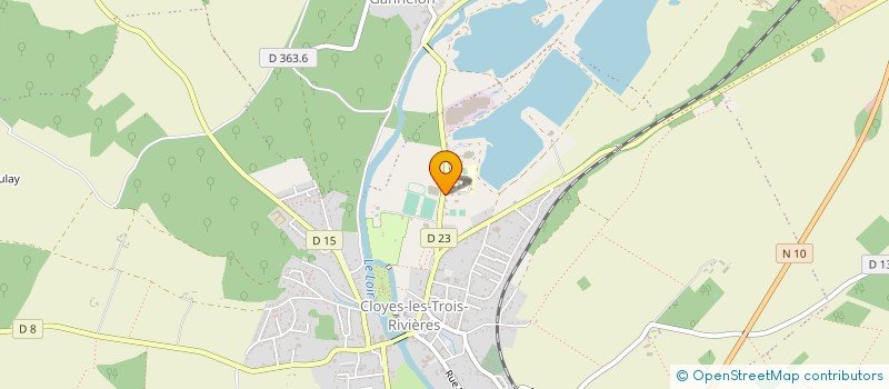 localisation de l'entreprise VORWERK SEMCO à CLOYES-LES-TROIS-RIVIERES
