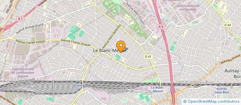 localisation de l'entreprise VOS 4 PATTES ENTRE MES 2 MAINS à LE BLANC-MESNIL