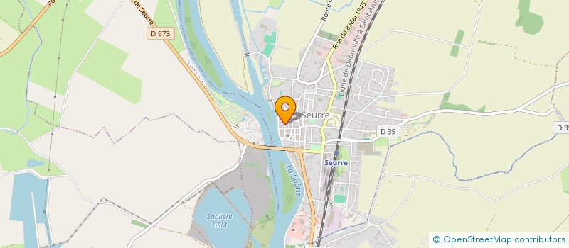 localisation de l'entreprise VOS ASSISTANTES A DISTANCE  SEURRE