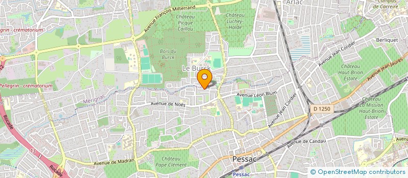 localisation de l'entreprise VOS LOISIRS à PESSAC