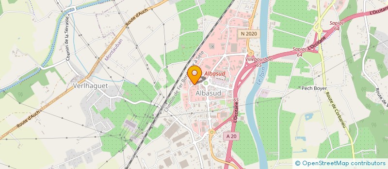 localisation de l'entreprise VOS RECRUTEUSES  MONTAUBAN