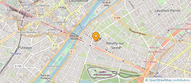 localisation de l'entreprise VOS TRAVAUX ECO à NEUILLY-SUR-SEINE