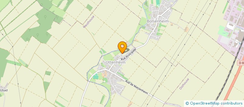 localisation de l'entreprise VOSGES 2C  UTTENHEIM