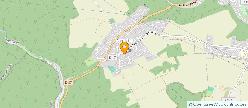 localisation de l'entreprise VOSGES  NEUFCHEF