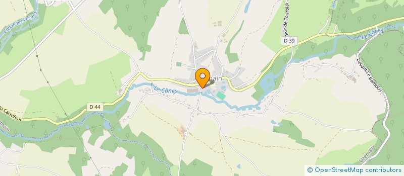 localisation de l'entreprise VOSGES ARTIFICES  UZEMAIN