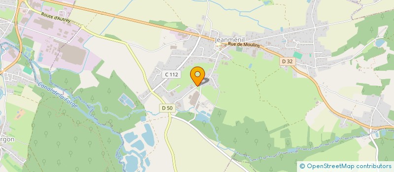 localisation de l'entreprise VOSGES FACADE ISOLATION  JEANMENIL