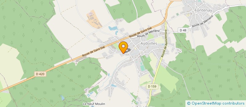 localisation de l'entreprise VOSGES JARDINERIE SARL à GIRECOURT-SUR-DURBION