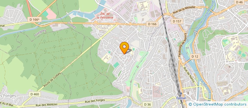 localisation de l'entreprise VOSGES PARANORMAL INVESTIGATION  GOLBEY