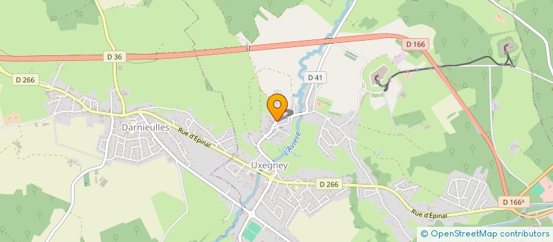 localisation de l'entreprise VOSGES SERENITE  UXEGNEY