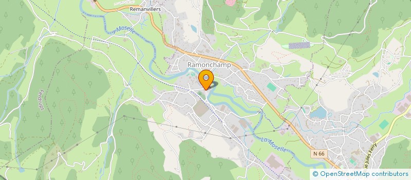 localisation de l'entreprise VOSGES TECHNOLOGIE INNOVATION & INDUSTRIE à RAMONCHAMP