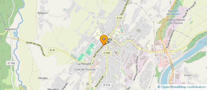 localisation de l'entreprise VOSKOP  BELLEY