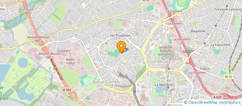 localisation de l'entreprise VOSPROS à TOULOUSE