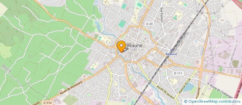 localisation de l'entreprise VOSSOT RAPHAEL à BEAUNE