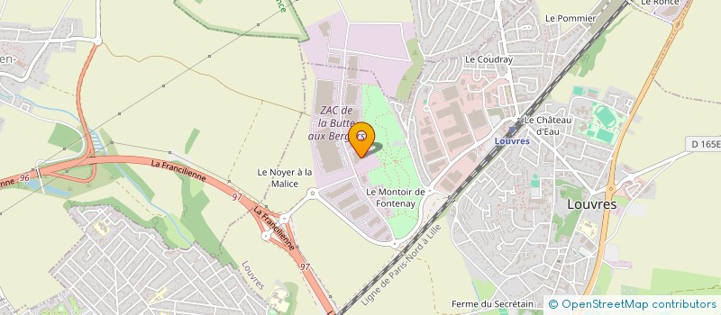 localisation de l'entreprise VOSTOK  LOUVRES