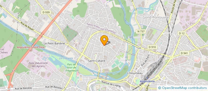 localisation de l'entreprise VOSTOYA à ANGOULEME