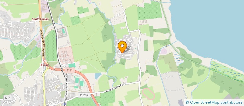 localisation de l'entreprise VOSTRA à BORGO