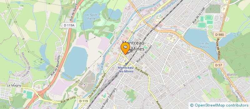 localisation de l'entreprise VOTRE AMI L'EPICIER à MONTCEAU-LES-MINES