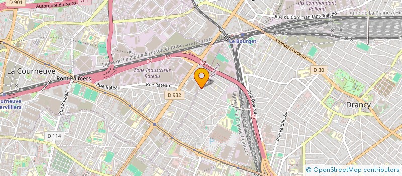 localisation de l'entreprise VOTRE AMOUR  DRANCY