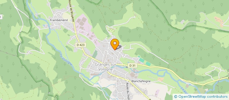 localisation de l'entreprise VOTRE'APPART  GRANGES-AUMONTZEY