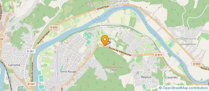 localisation de l'entreprise VOTRE ASSISTANT CHEZ VOUS  CAHORS