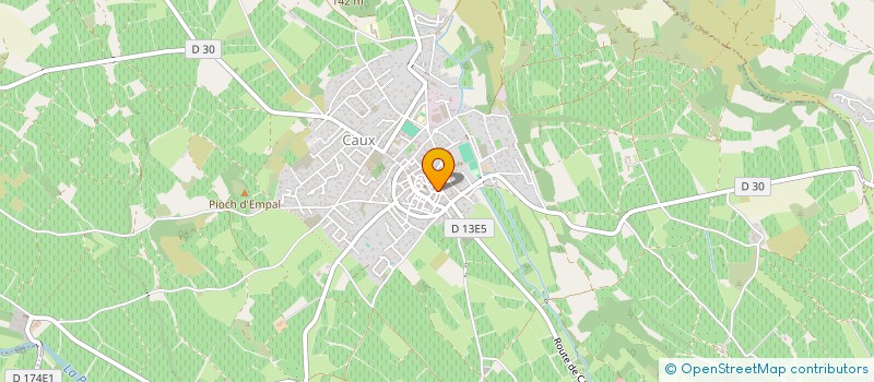 localisation de l'entreprise VOTRE AUDITION BESSAN  CAUX