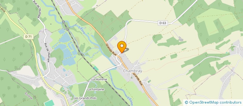 localisation de l'entreprise VOTRE BOUFFAY D'AIR  LA CHAPELLE-LONGUEVILLE