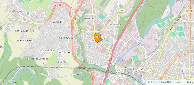 localisation de l'entreprise VOTRE BOUTIQUE à ANNECY