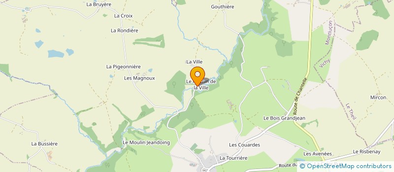 localisation de l'entreprise VOTRE BRAS DROIT à VOUSSAC