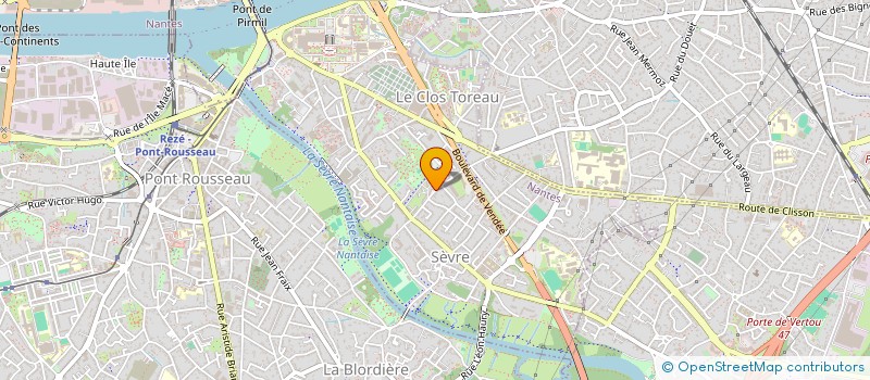 localisation de l'entreprise VOTRE CARRELAGE POSE à NANTES