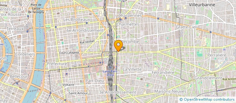 localisation de l'entreprise VOTRE CENTRE DE GESTION à LYON