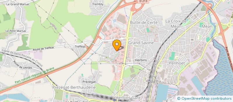 localisation de l'entreprise VOTRE-CHAUFFEUR.FR à TRIGNAC