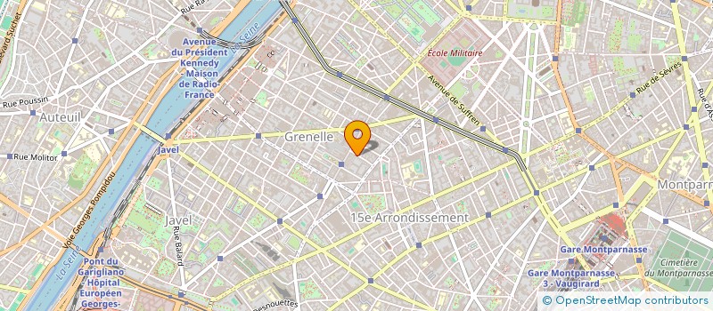 localisation de l'entreprise VOTRE DECOR S A R L à PARIS