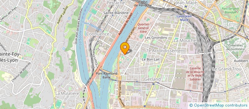 localisation de l'entreprise VOTRE ENFANT APRES L ECOLE à LYON 7EME