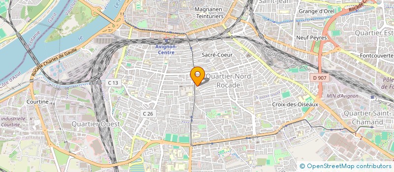 localisation de l'entreprise VOTRE ESPACE VERT  84  AVIGNON