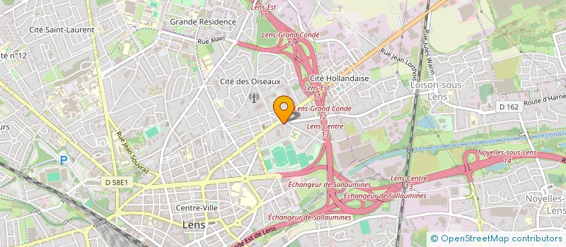 localisation de l'entreprise VOTRE INCONTOURNABLE PROTECTION PRIVEE à LENS